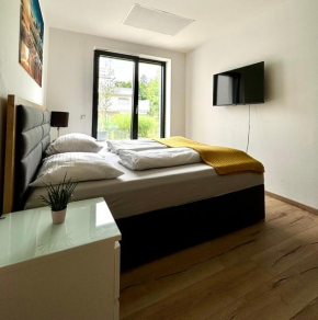 Schöne Wohnung mit Terrasse und Parkplatz